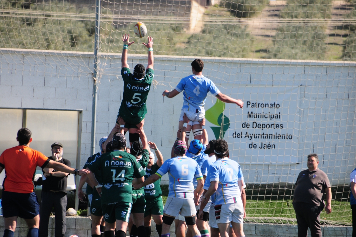  Jaén Rugby inicia la fase por la permanencia en Madrid 