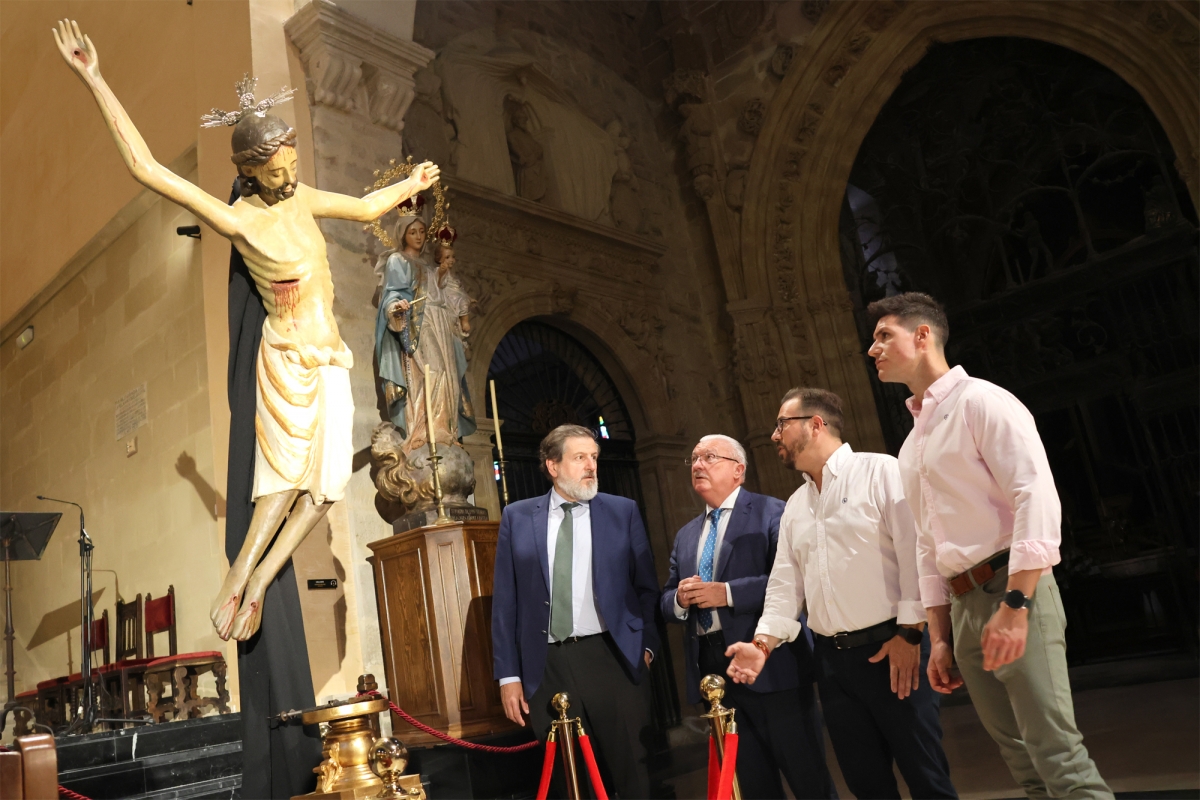  Culmina la restauración del Cristo de los Cuatro Clavos de Úbeda 