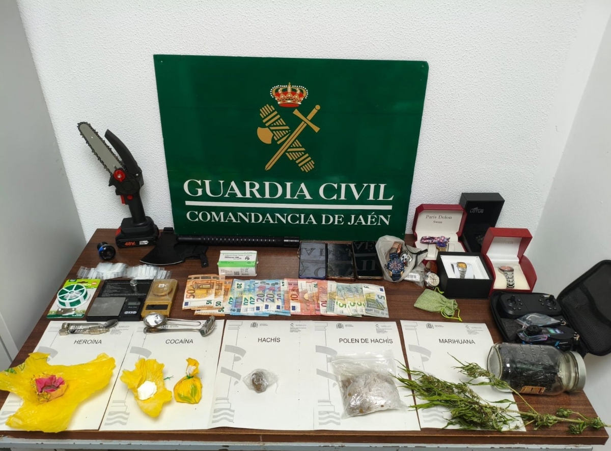  Detenida en Bailén una mujer por vender droga desde su propio domicilio 