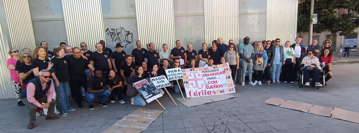 Cáritas ha atendido a más de 500 personas sin hogar en Jaén en 2024
