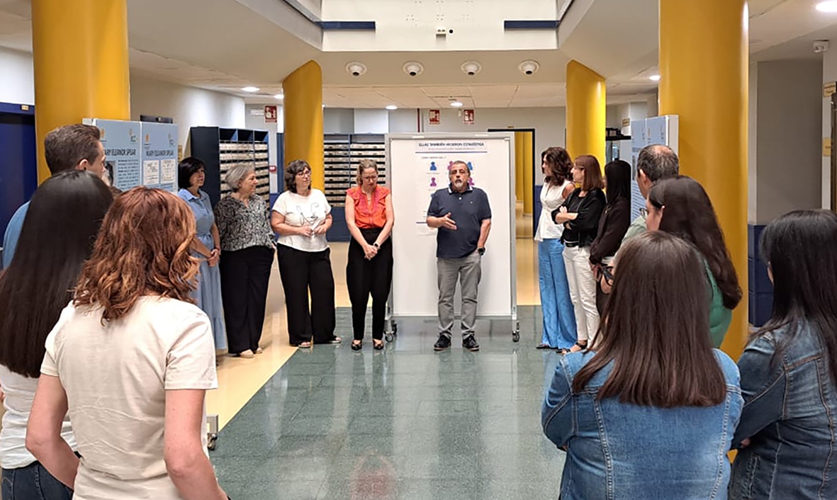 La UJA inaugura la exposición ‘Ellas también hicieron Estadística’