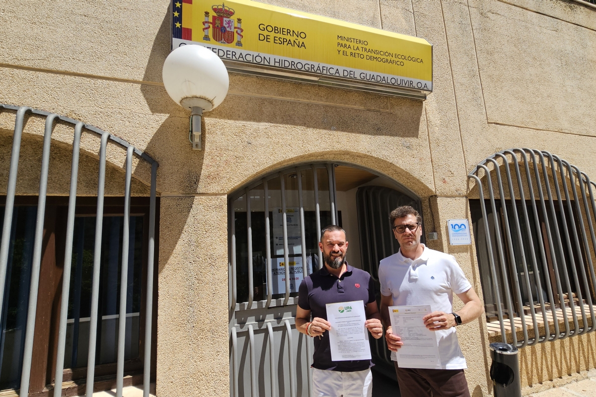  UPA Jaén exige el mismo riego para todo el olivar del Guadalquivir 