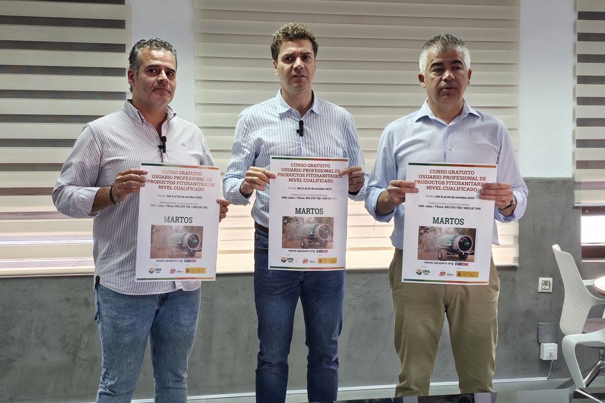 UPA Jaén impulsa la profesionalización del olivar en Martos