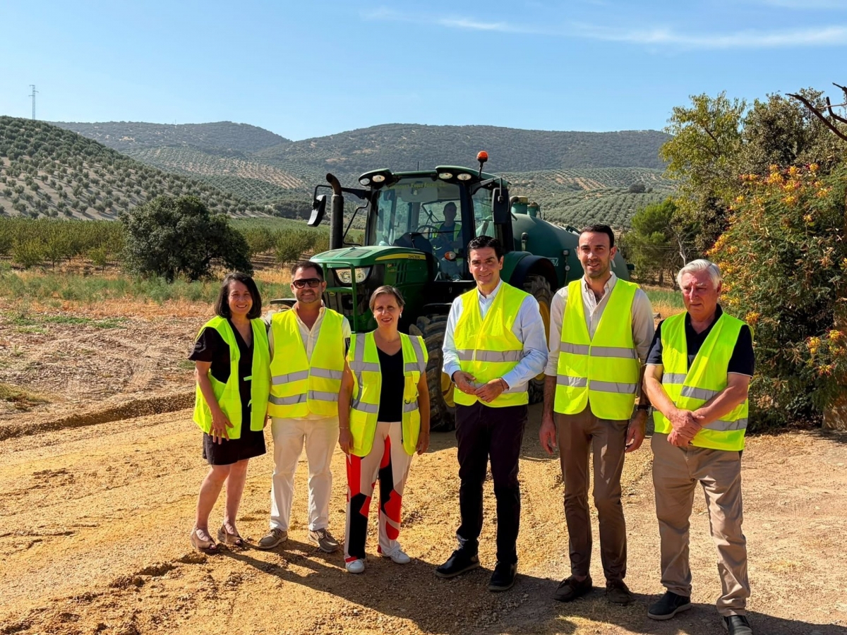  Obras en 10 caminos rurales de Alcalá dañados por el temporal 