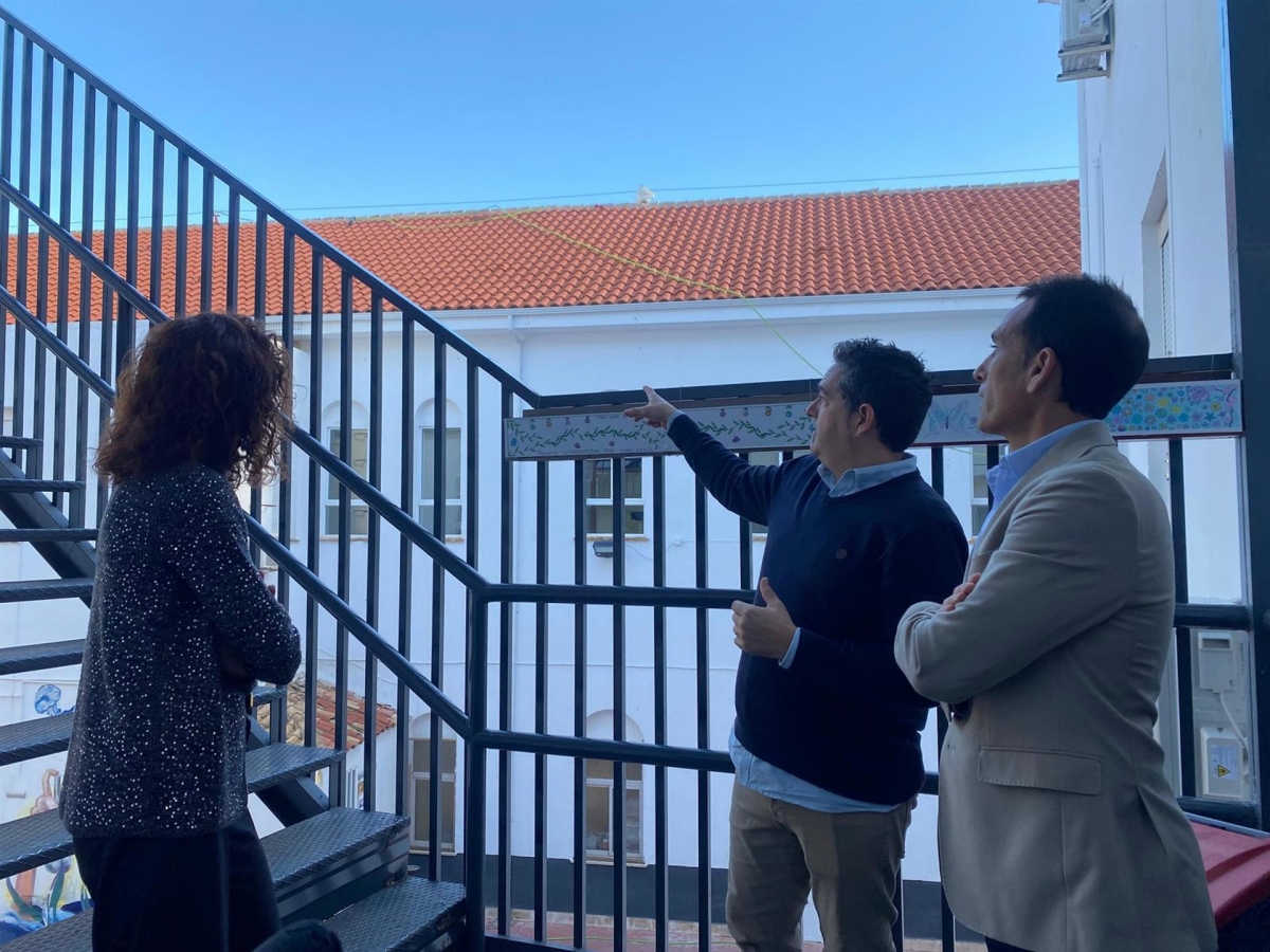  Finaliza la reforma de cubiertas en el IES San Juan Bosco de Jaén 