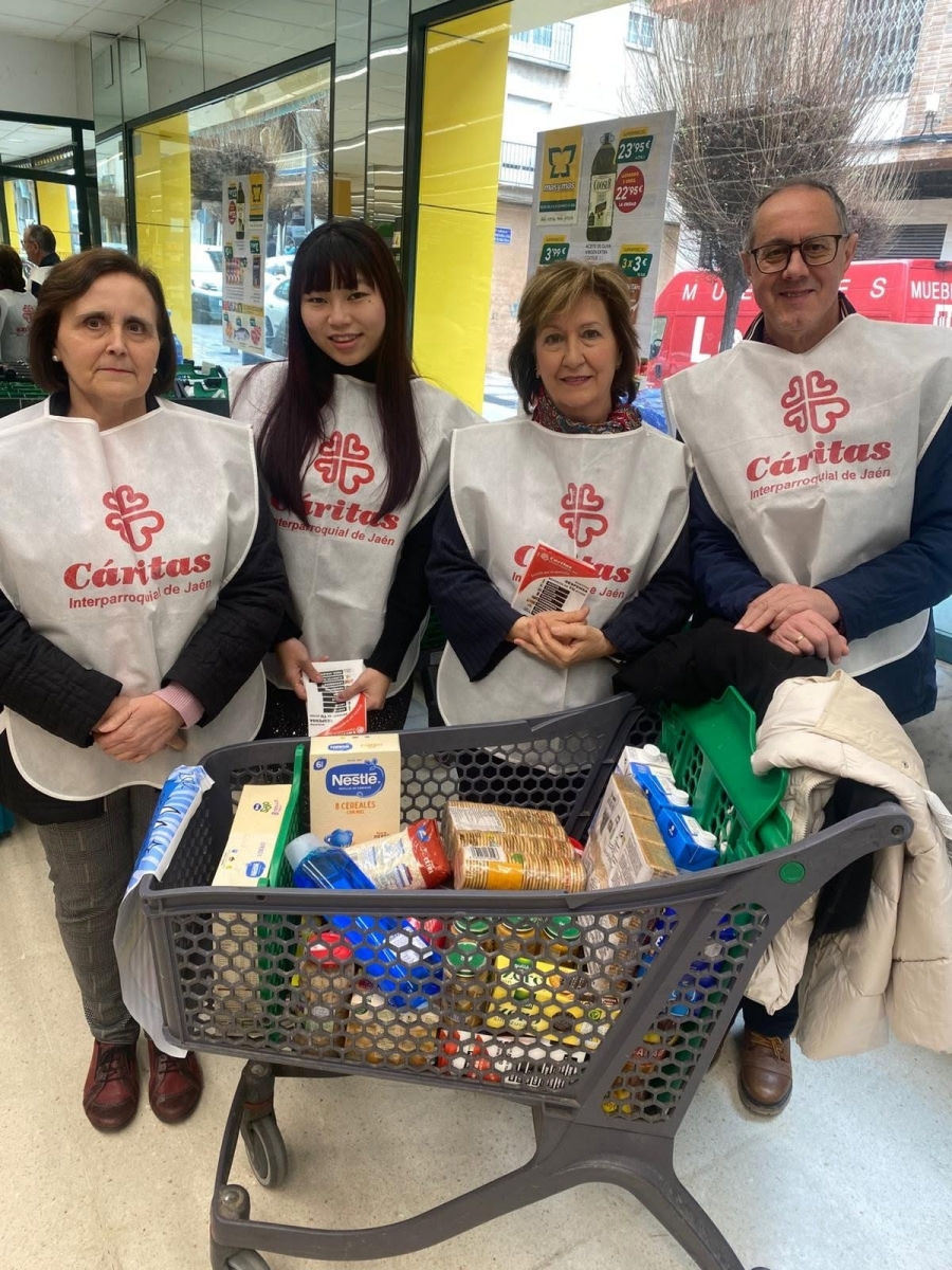 Cáritas recoge alimentos este fin de semana en supermercados de la capital 