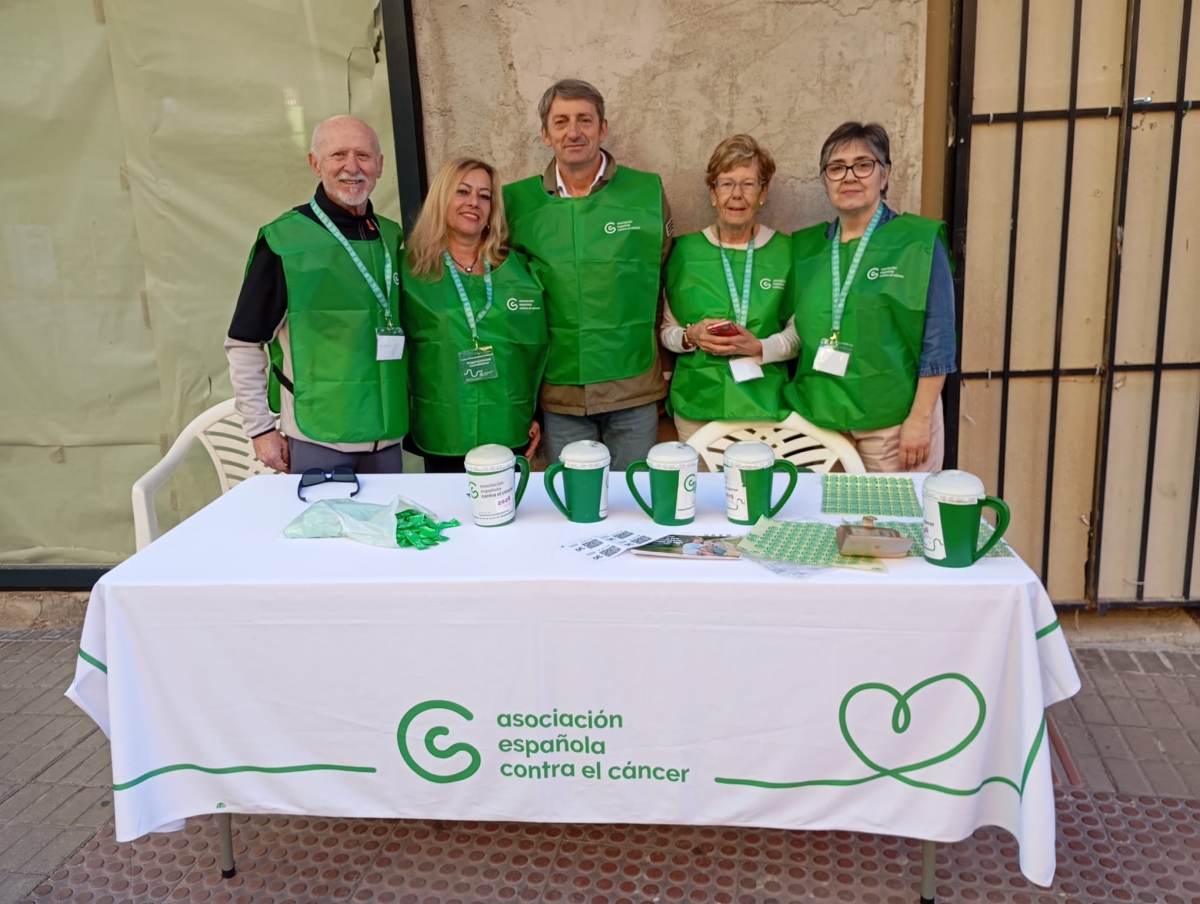  Más de 110 voluntarios movilizan a Jaén en la lucha contra el cáncer 