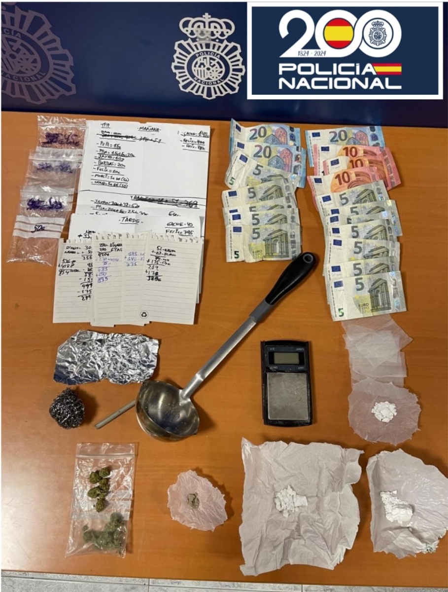  Un detenido y un investigado por venta de droga en Jaén 