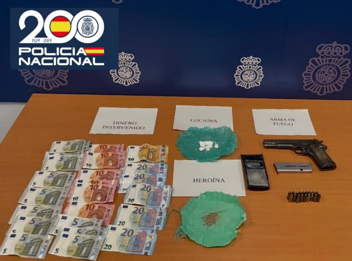 Dos detenidos por venta de droga en sendos domicilios en Jaén