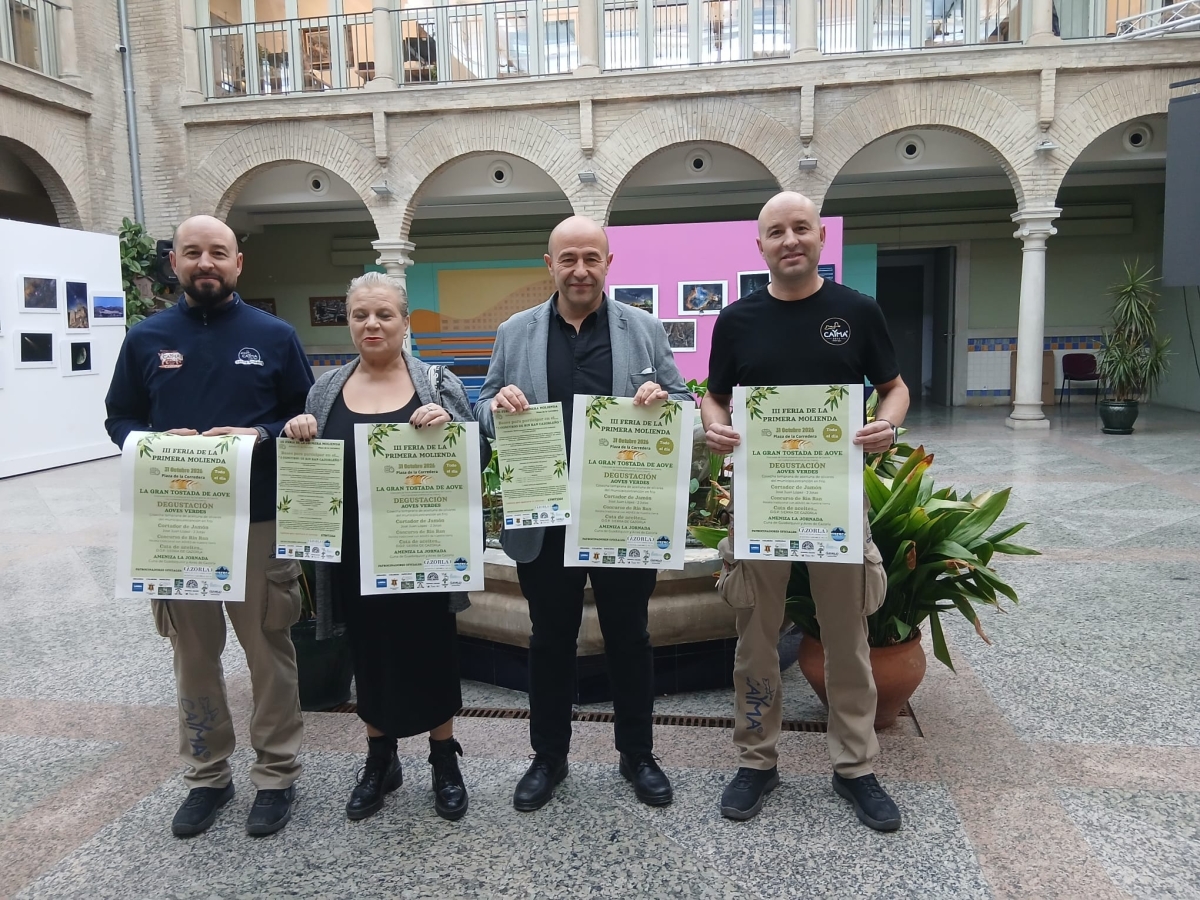  Cazorla celebrará la III Feria de la Primera Molienda el día 31 