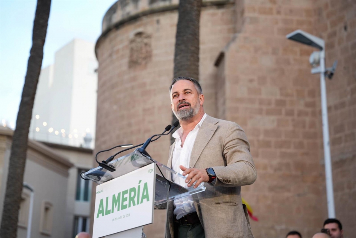  Abascal inaugura la campaña electoral de VOX este viernes en Jaén 