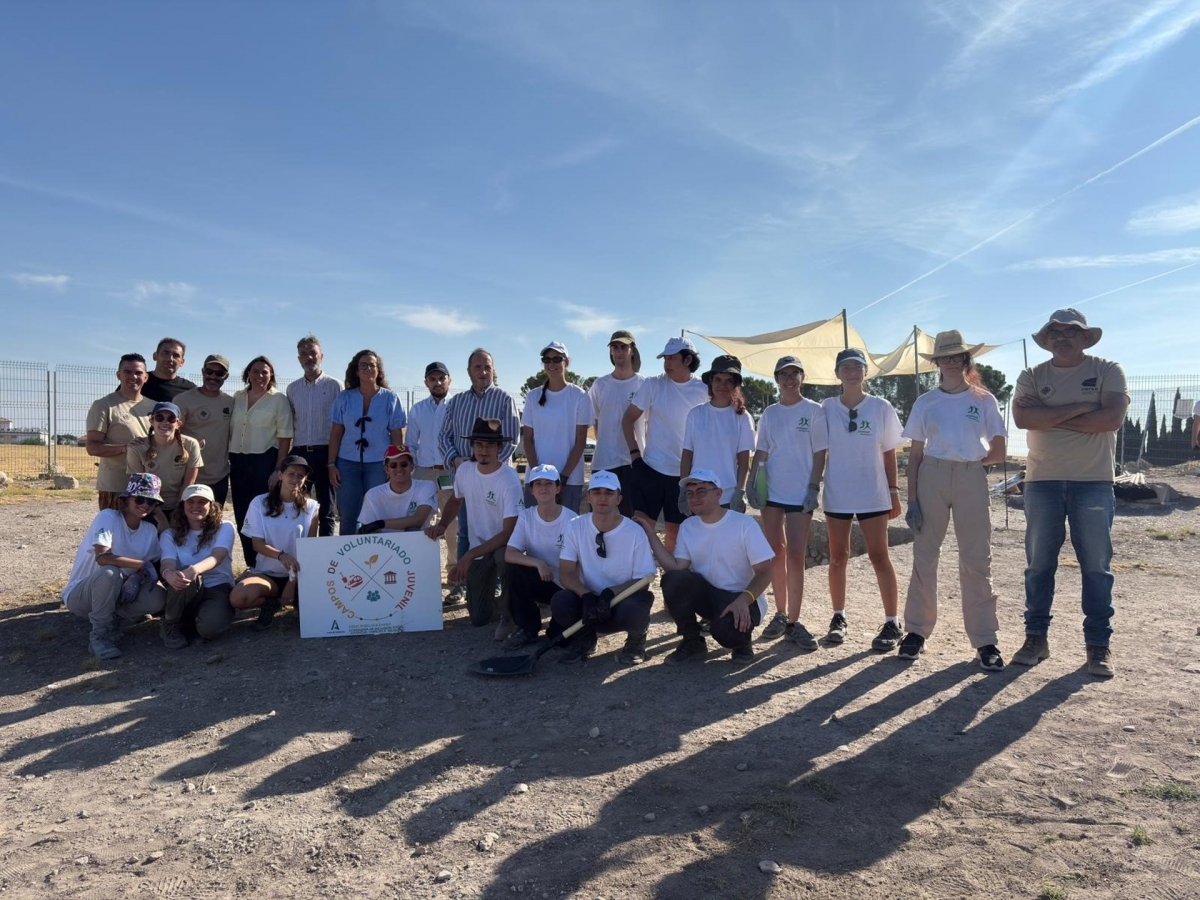  Una veintena de jóvenes participa en el Campo de Voluntariado de Baeza 