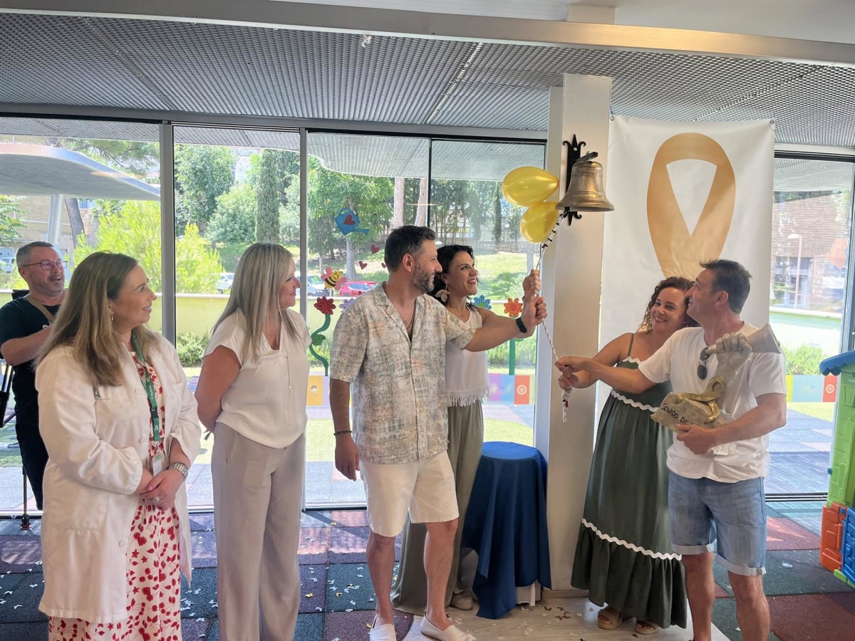 Una campana para que pequeños con cáncer anuncien que ya están curados
