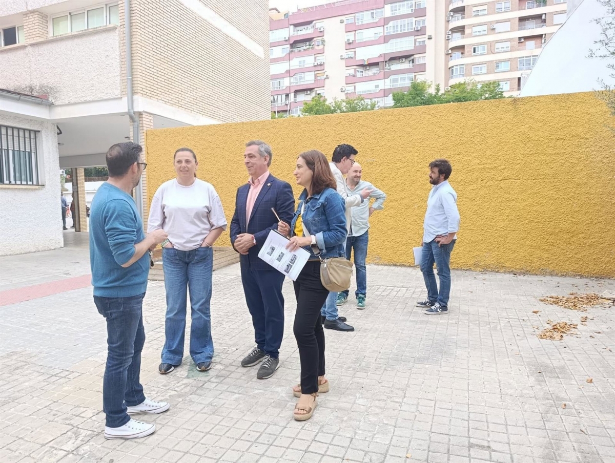 El Ayuntamiento ejecuta obras en el CEIP Antonio Prieto