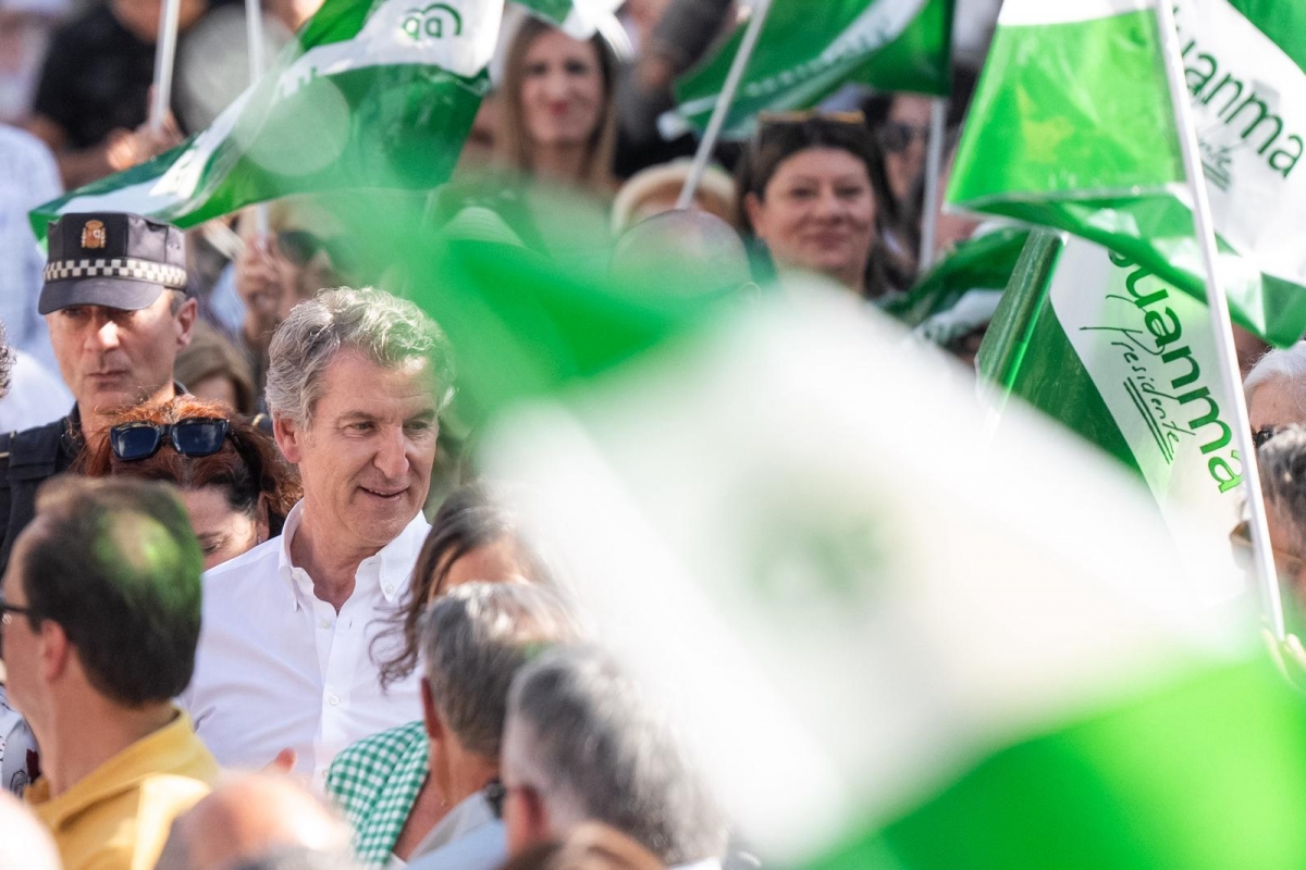  Feijóo: "Moreno representa estabilidad, gestión, limpieza e igualdad” 