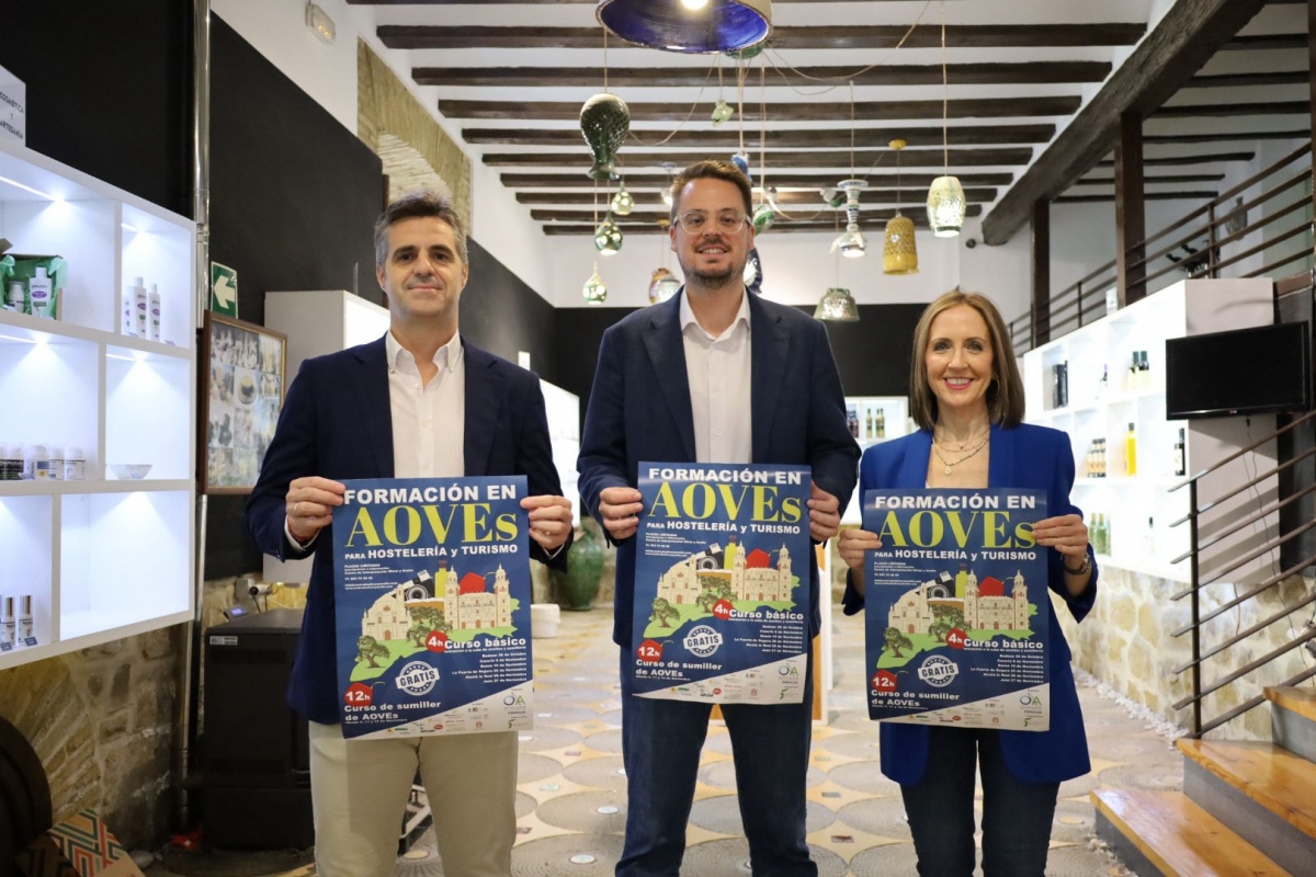  "Olivar y Aceite" impulsa la formación en AOVEs para Hostelería y Turismo 