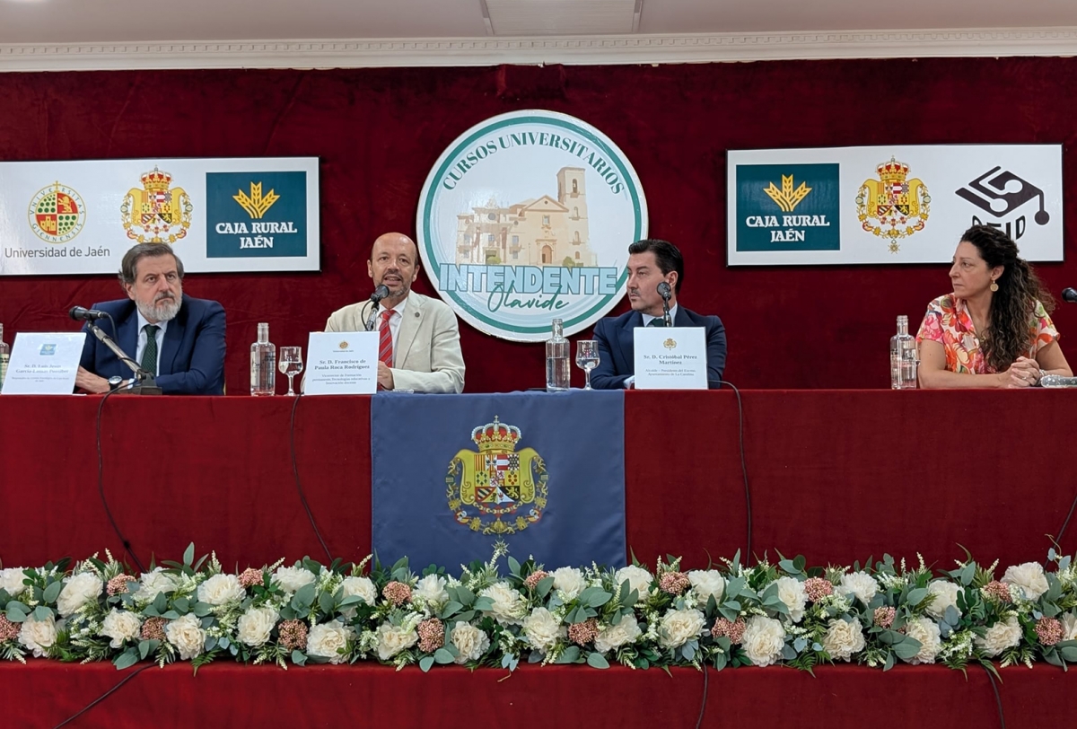  La UJA clausura sus Cursos de Verano en La Carolina con tres formaciones 