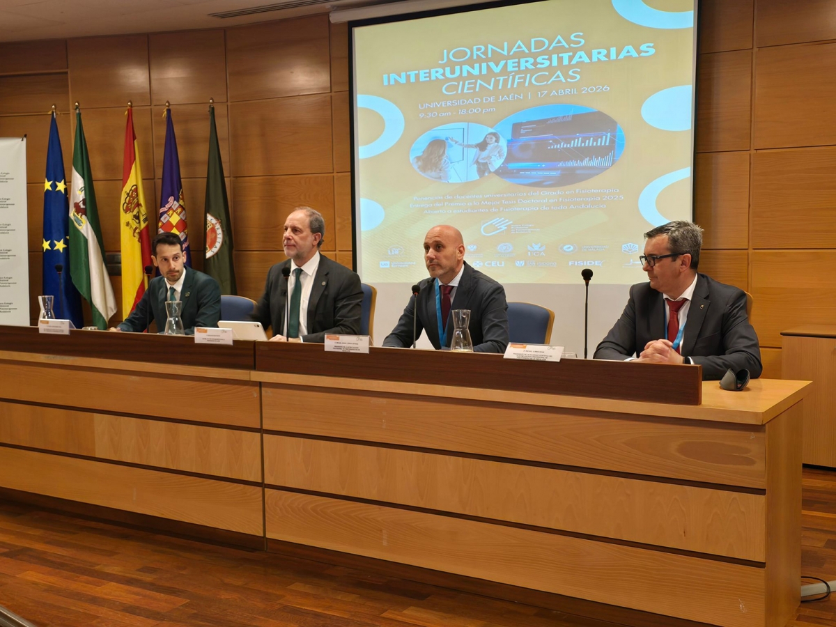  La UJA reúne a universidades andaluzas en las jornadas de fisioterapia 