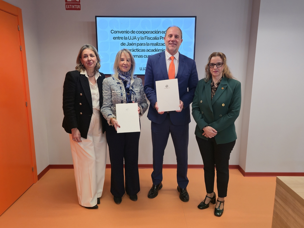  La UJA acuerda prácticas para estudiantes en la Fiscalía Provincial 