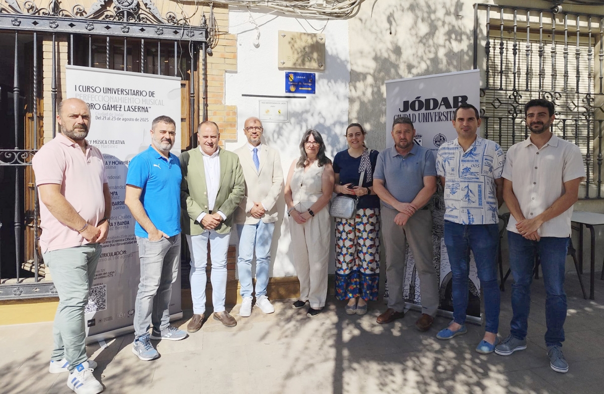  UJA y Jódar inauguran los I Cursos de Verano en homenaje a Gámez Laserna 