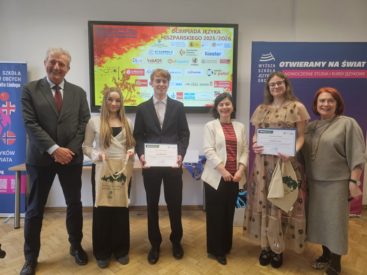  La UJA concede becas a los ganadores de la Olimpiada de Español en Polonia 