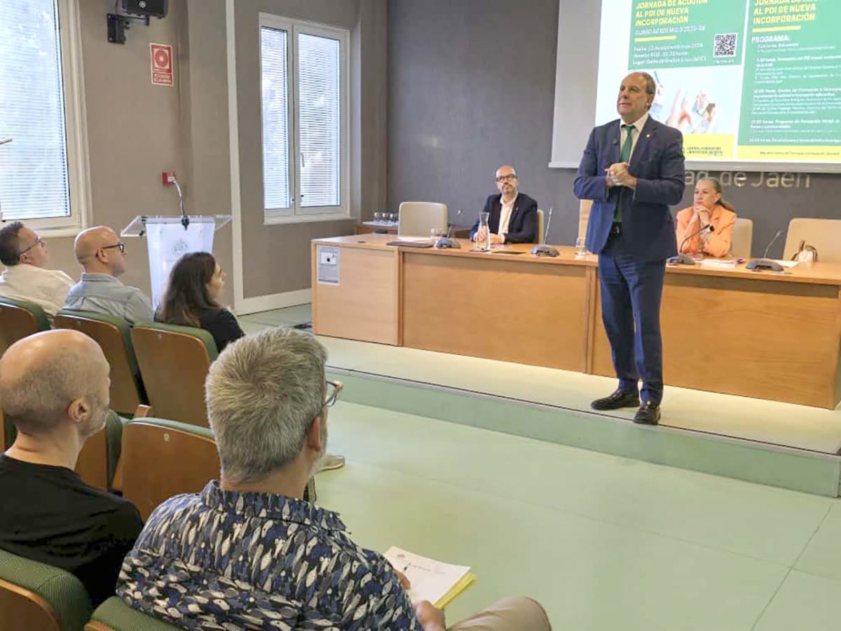 La UJA recibe al profesorado docente investigador de nueva incorporación