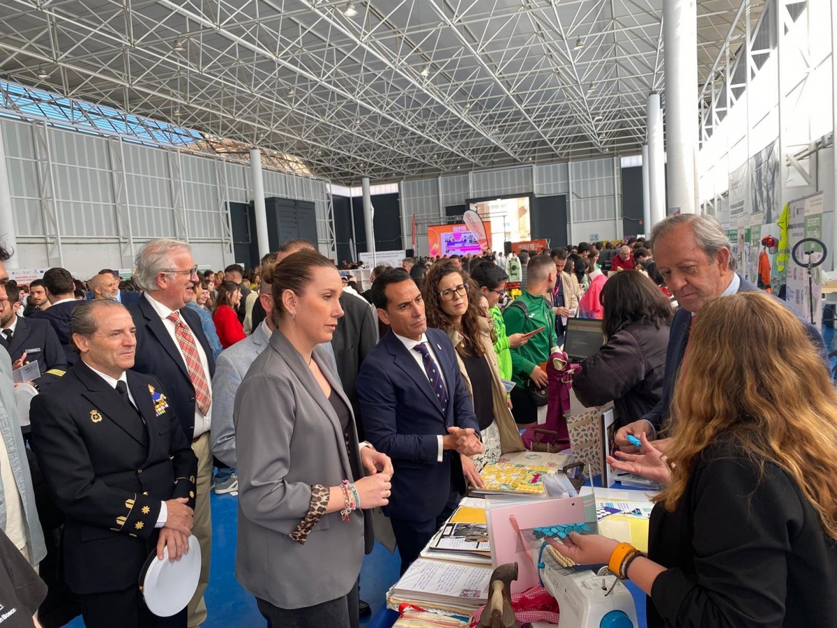  Unos 2.000 estudiantes participan en la III Feria de FP de Andújar 