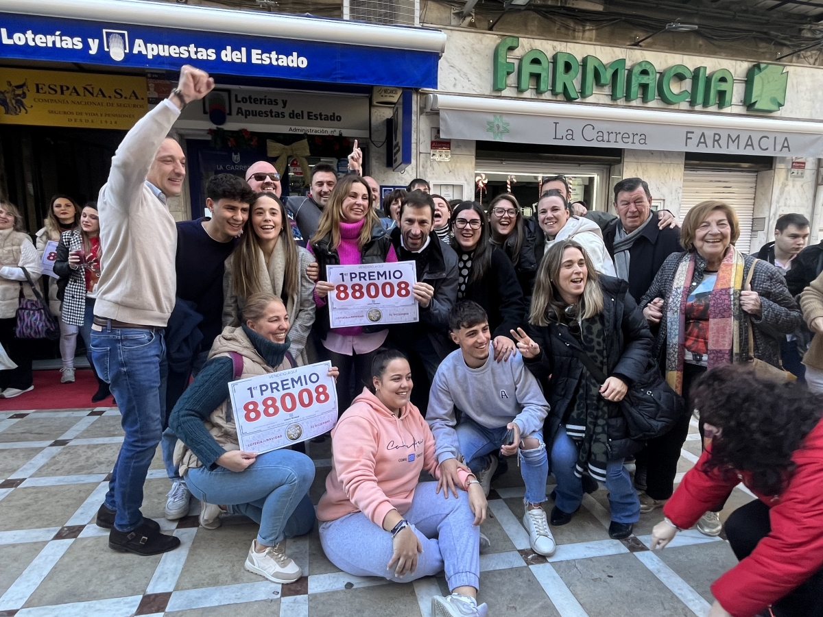  Jaén busca otro Gordo para Navidad con el mayor gasto de Andalucía 