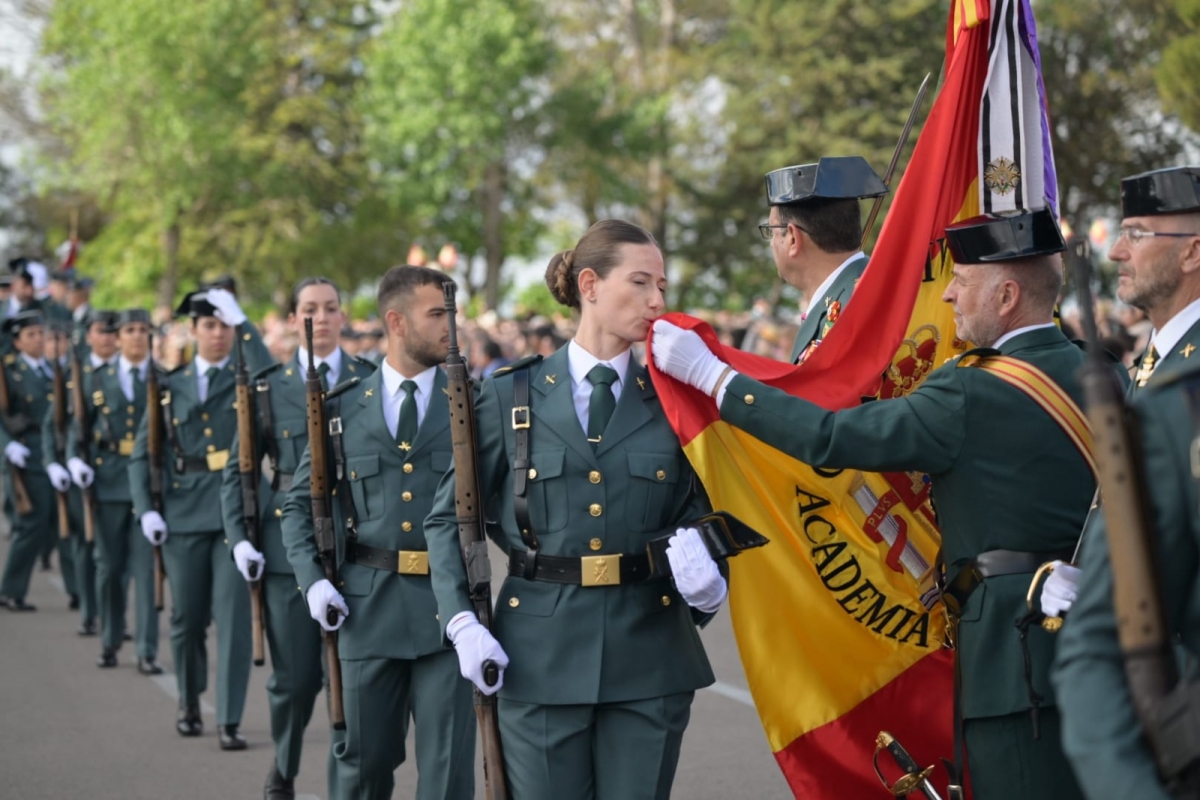  2.882 nuevos guardias civiles juran bandera en Baeza 