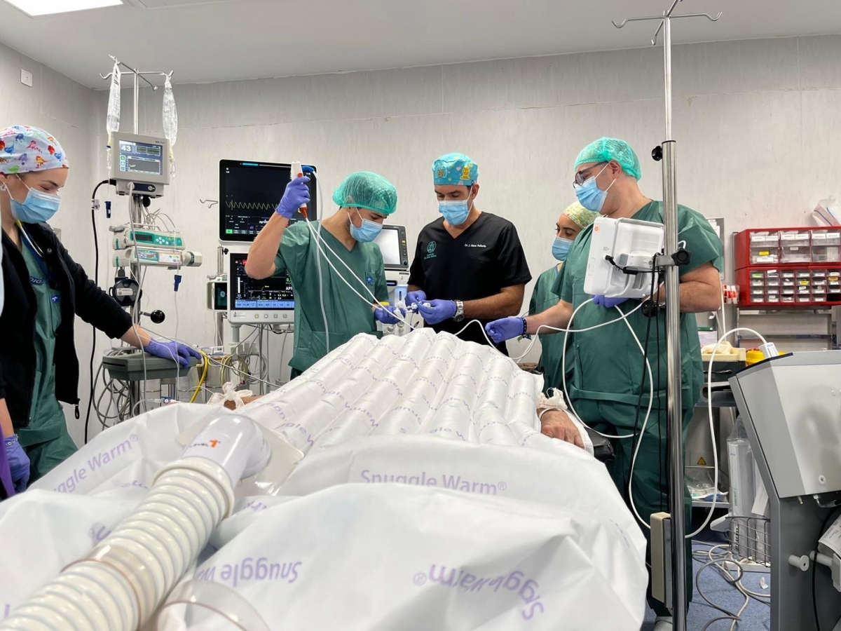  El Hospital de Jaén incorpora una técnica para patologías torácicas 