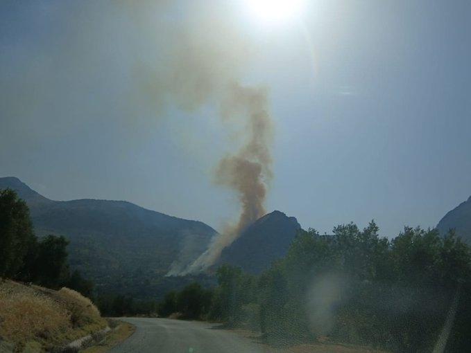  Controlado el incendio forestal en Albanchez de Mágina 