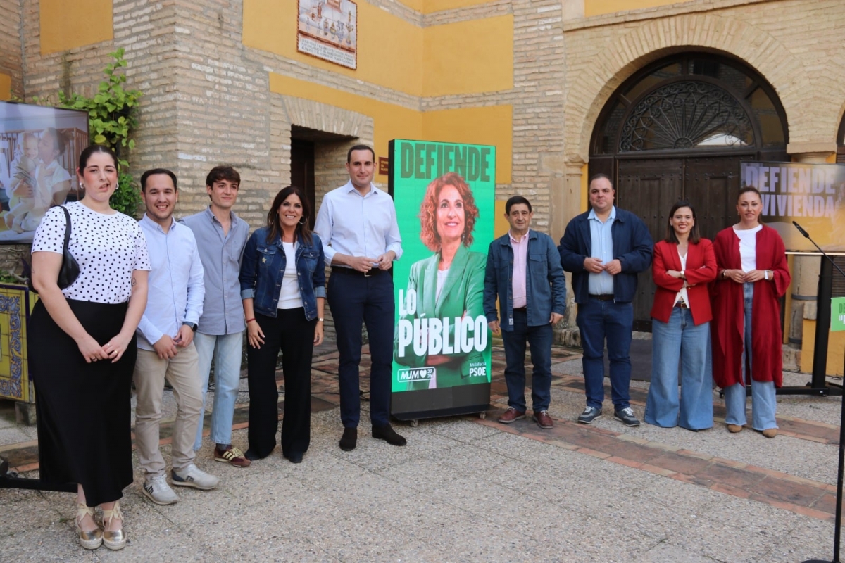  El PSOE arranca la campaña en Jaén y llama a la movilización 