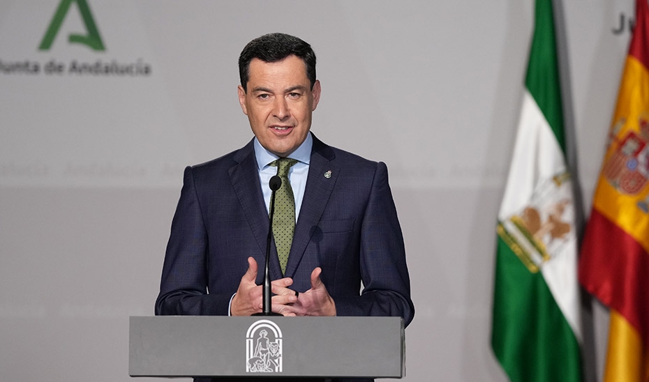  Juanma Moreno reclama un debate "limpio, a la altura del pueblo andaluz" 