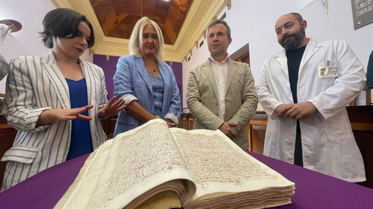  Restauran el Libro de Intitulación de la ciudad de Jaén 