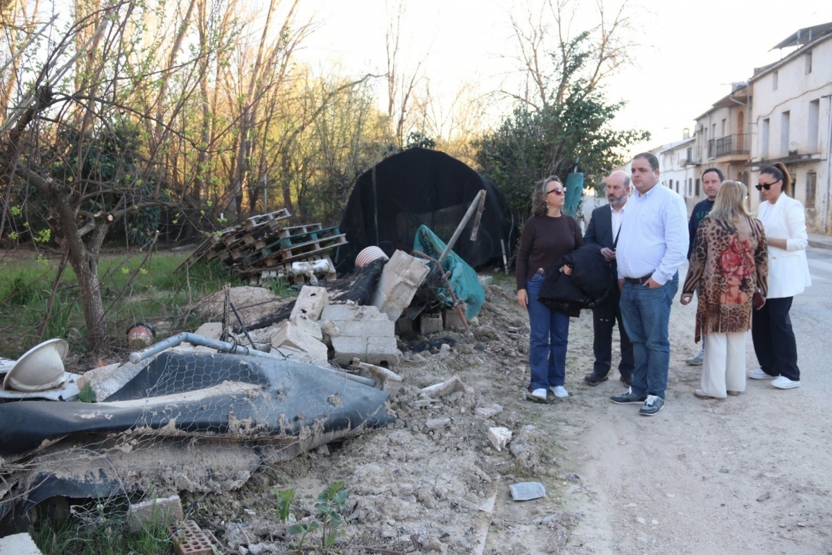  El PSOE denuncia "el abandono" de Mogón un mes después del temporal 