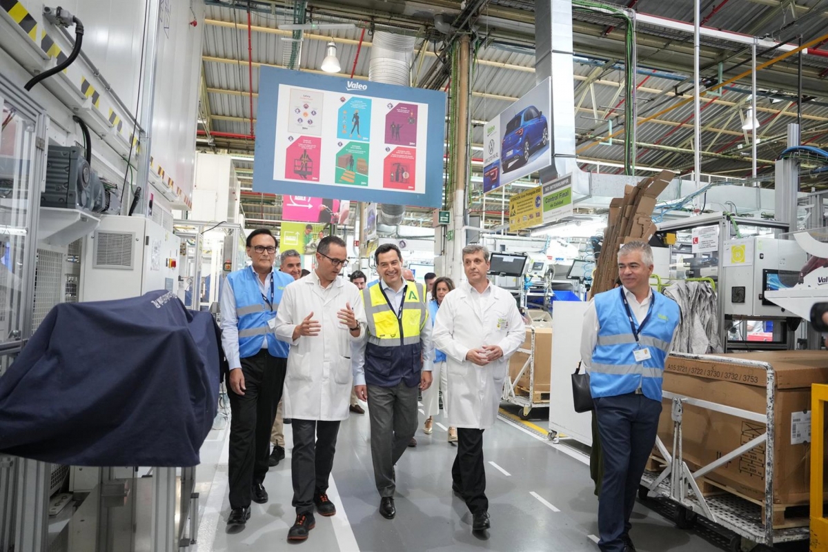  Moreno sitúa a Valeo a la cabeza del "resurgimiento industrial" de Jaén 