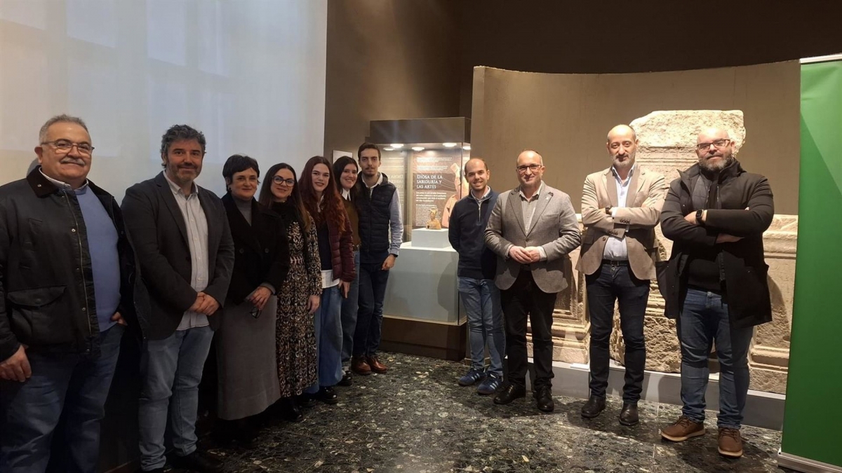  Un busto de la diosa Minerva, 'Pieza destacada' del Museo de Jaén 