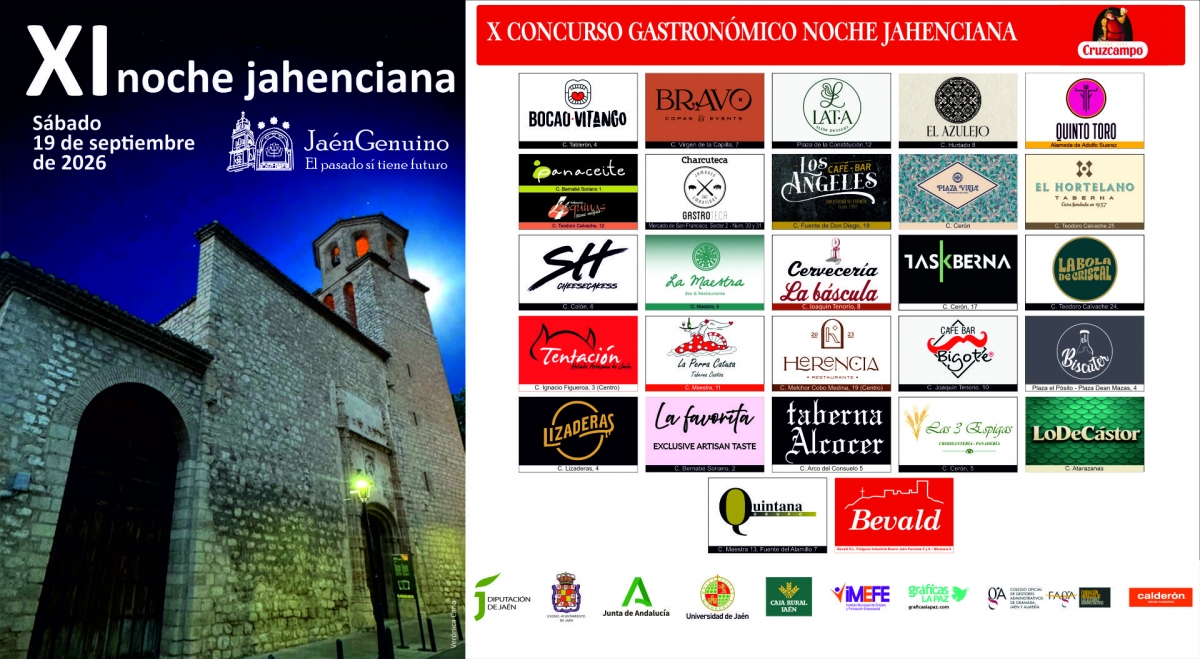  La gastronomía estará muy presente en la Noche Jahenciana 