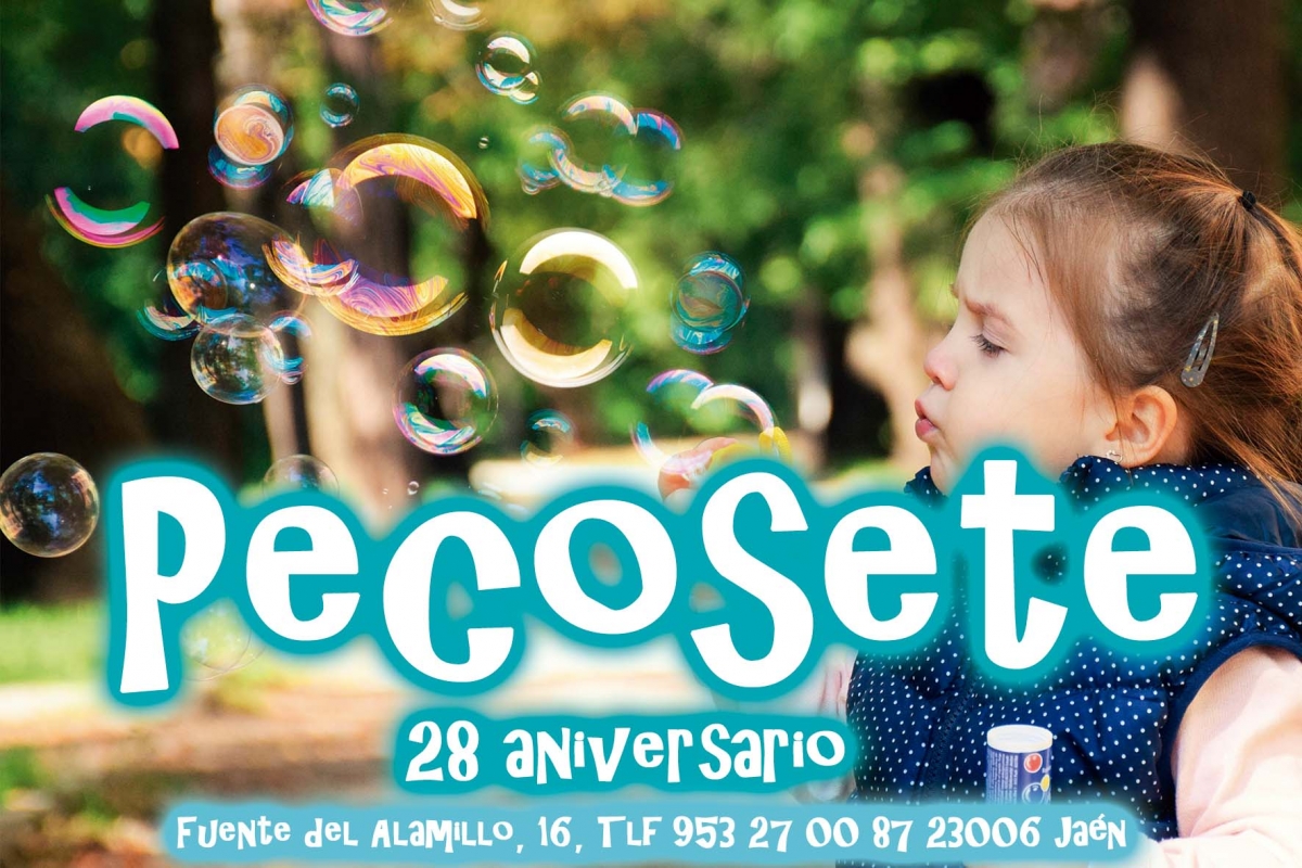  Pecosete: niños felices desde hace 28 años 