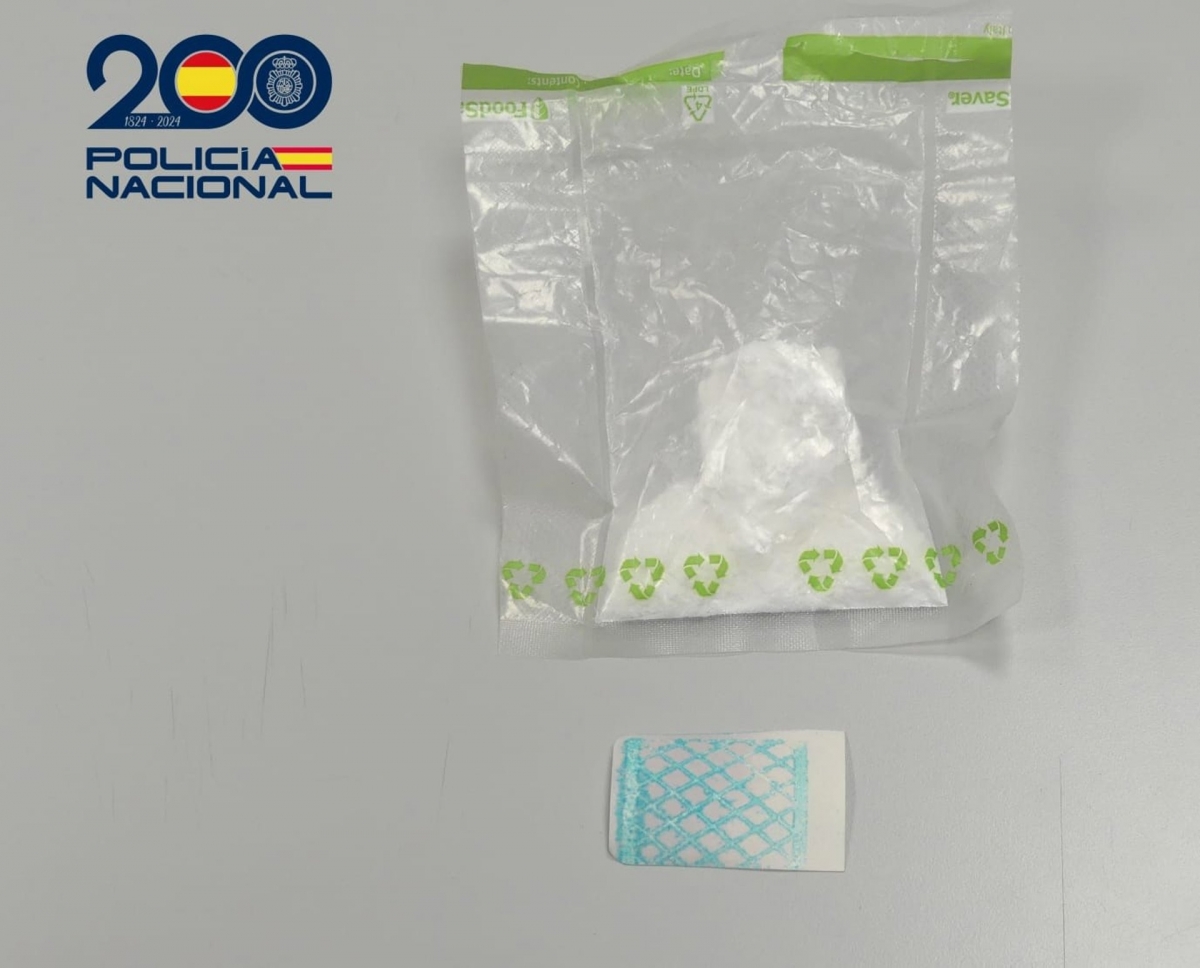 Detenido en Andújar con 55 gramos de cocaína ocultos en un vehículo