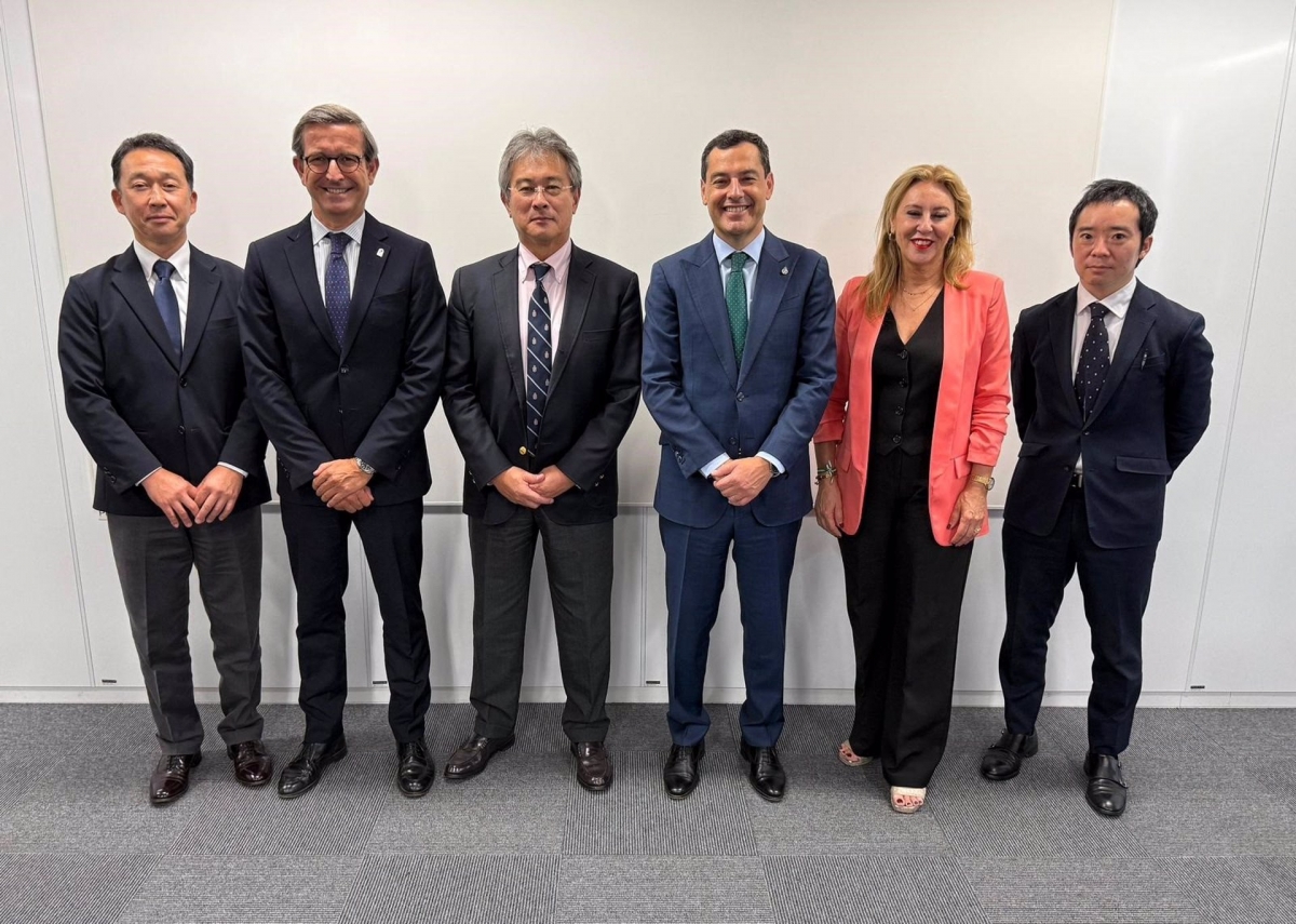 Moreno visita Takahata en Tokio, que centra su negocio en La Carolina