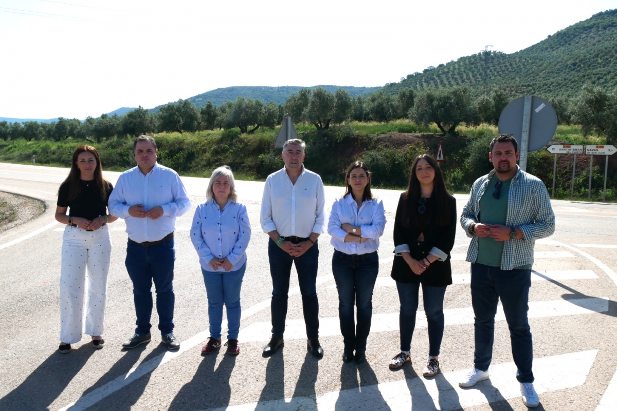  El PSOE promete el arreglo integral de la A-312 en el Condado 