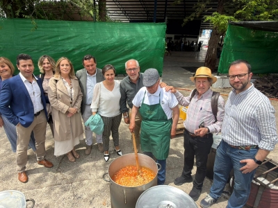  El PP destaca desde Frailes el peso del sector agroalimentario en Jaén 