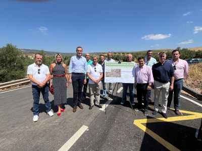  Diputación invierte 500.000 euros en el acceso a Chiclana de Segura 