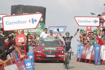  La Vuelta a España pasará por Jaén con final de etapa en La Pandera 