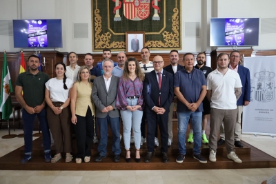  Jaén recibe a los finalistas de la Copa Subdelegado de Fútbol 