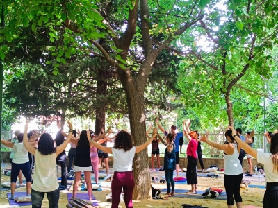  Jabalcuz acoge una jornada de yoga y meditación con aforo completo 