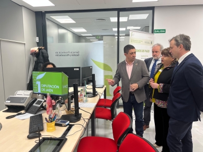  Diputación inaugura en la capital una nueva oficina de Recaudación 