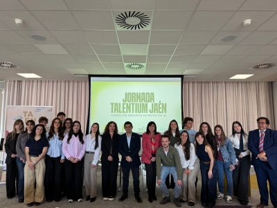  La Diputación visita en Bruselas a jóvenes del programa Talentium 