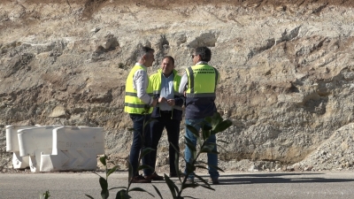  Diputación realiza obras de emergencia en la vía entre Ibros y Canena 